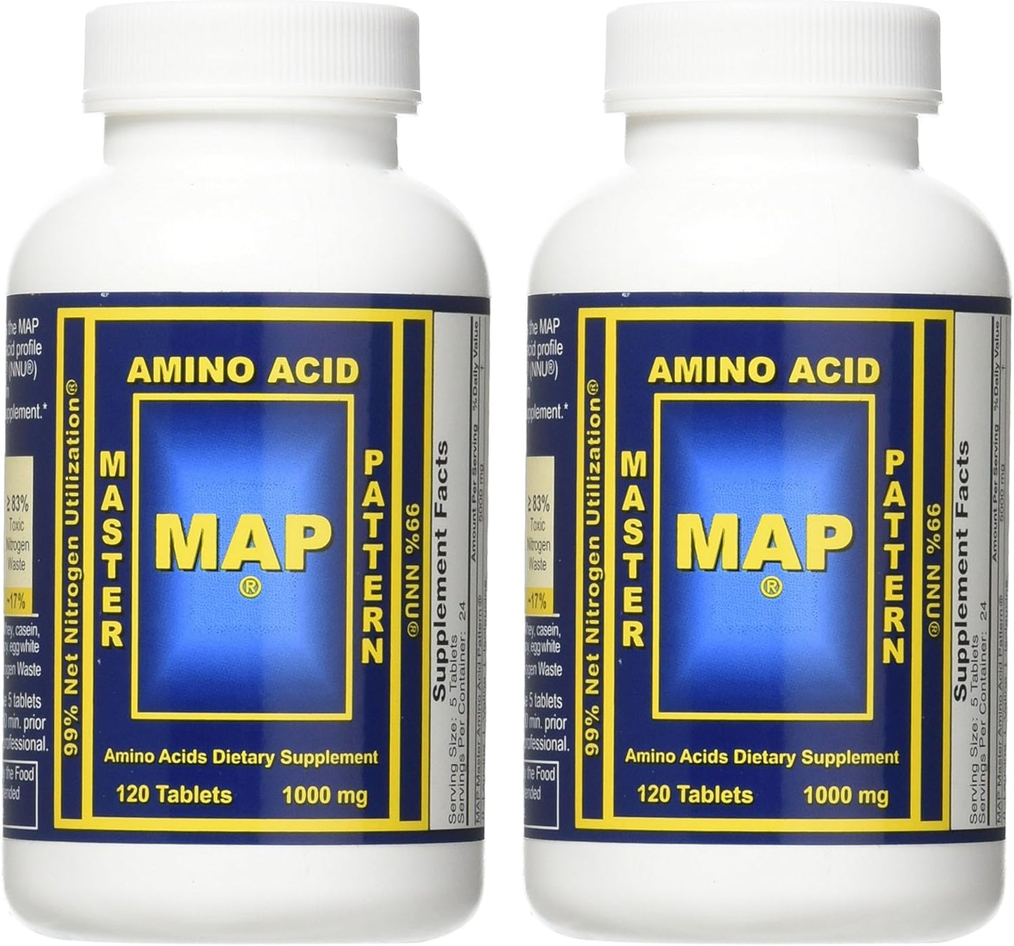 Master Amino Acid Pattern 1000mg Muscle Building Supplement by Pam GM Concepts - INRC Map 2