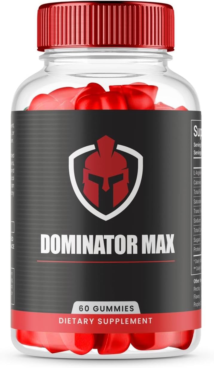 Max Performance SPRESSO Dominator Max Gummies - Natural Muscle Growth Supplement (60 Gummies)
