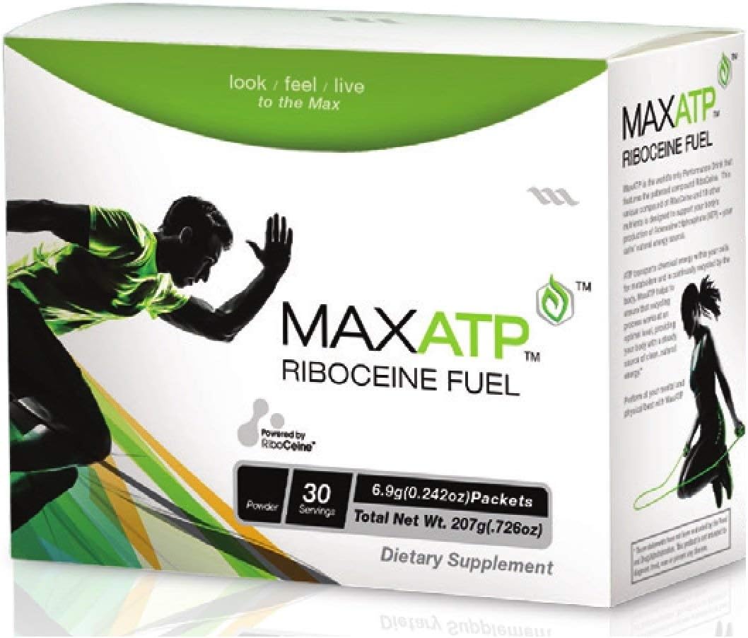 MaxATP Riboceine Fuel - 30 Packets for 30 Servings, 0.24 Ounce Packets