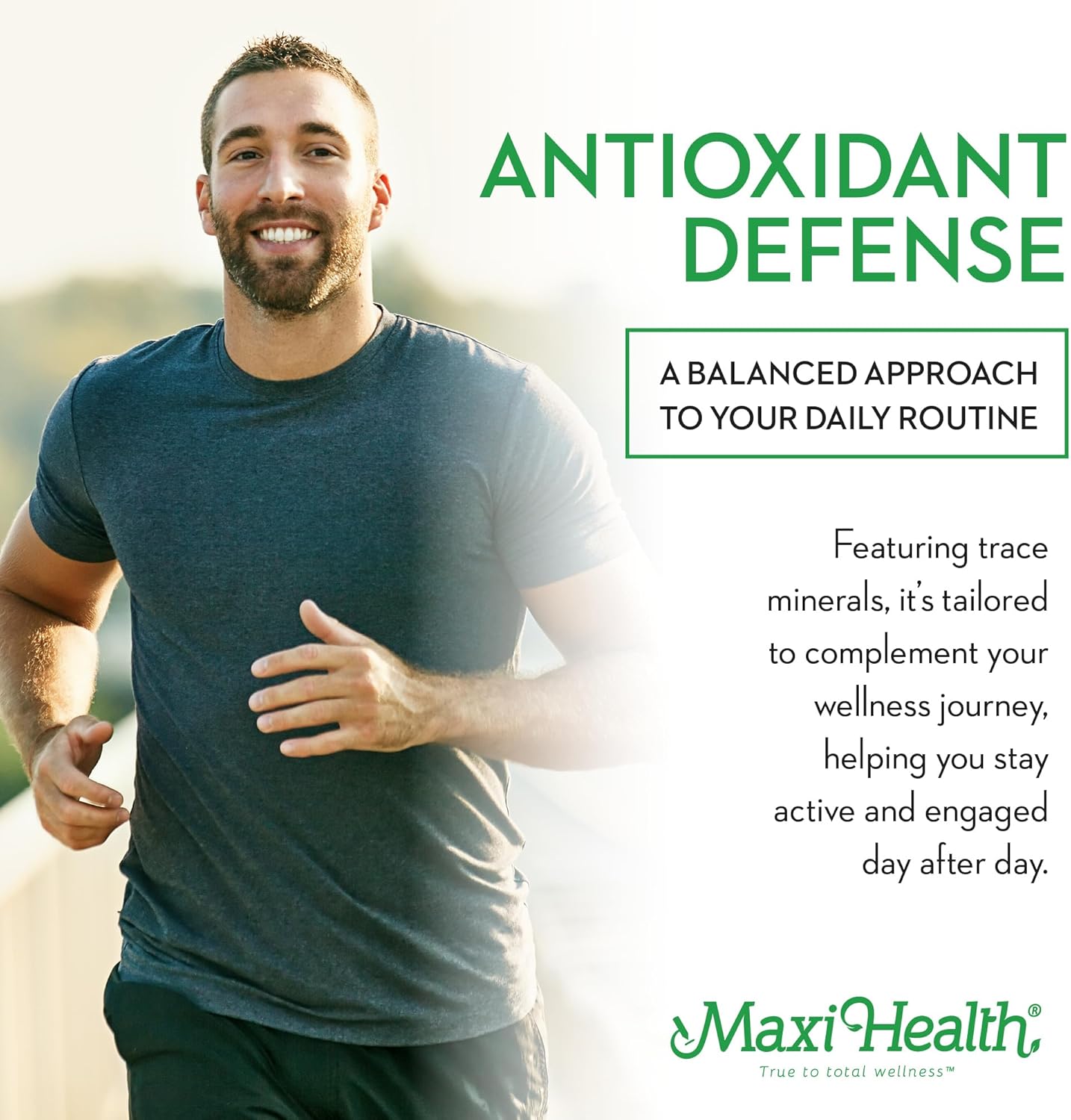 Maxi Health Complete Once Daily Multivitamin Tablets for Men & Women with Iron, Vitamin A, B, C, D, E, Zinc - 90 Tablets