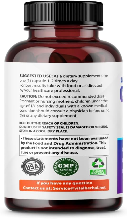 Maximum Potency Liposomal Magnesium with Ashwagandha, L-Theanine, and St. John's Wort Supplement for Cortisol Health - USA-Made Support for Restoration and Strength