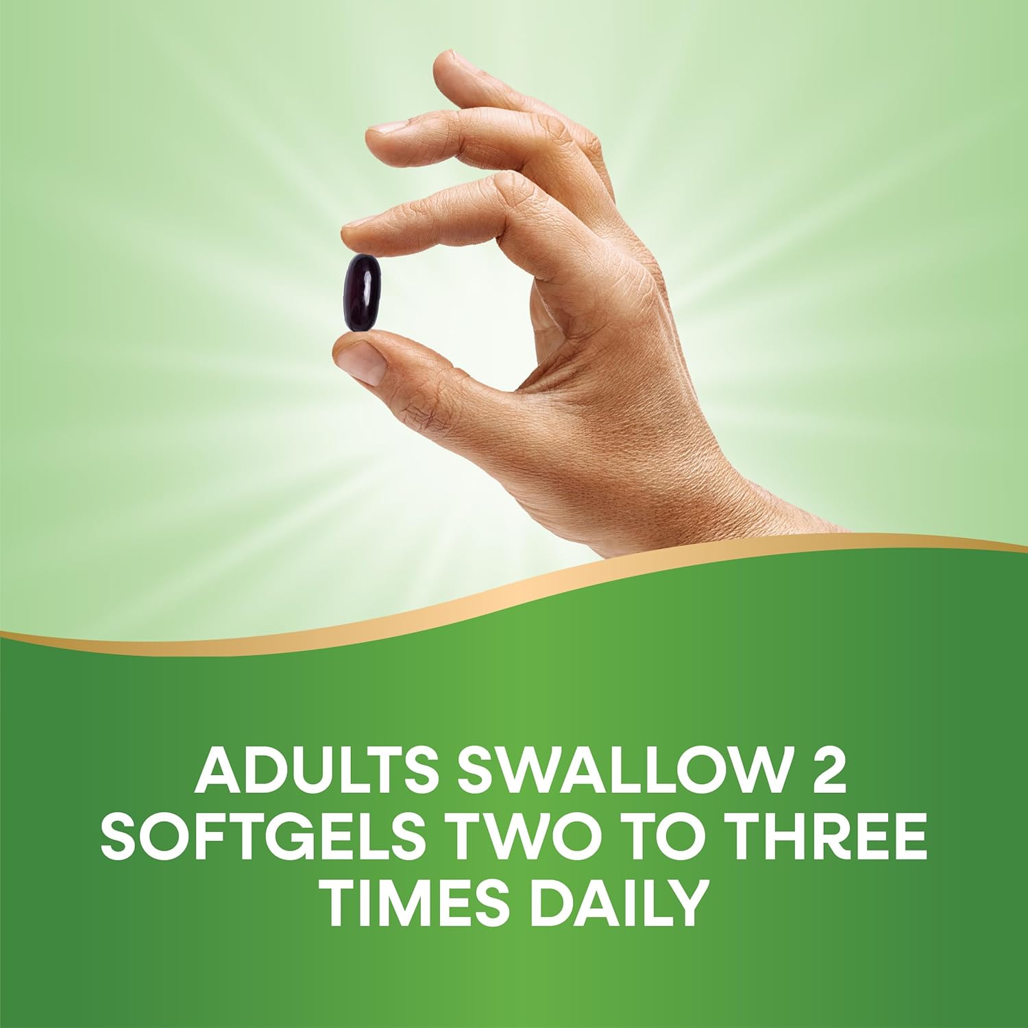 Maximum Strength Nature's Way Flax Oil Softgels for Heart Health - 200 Count