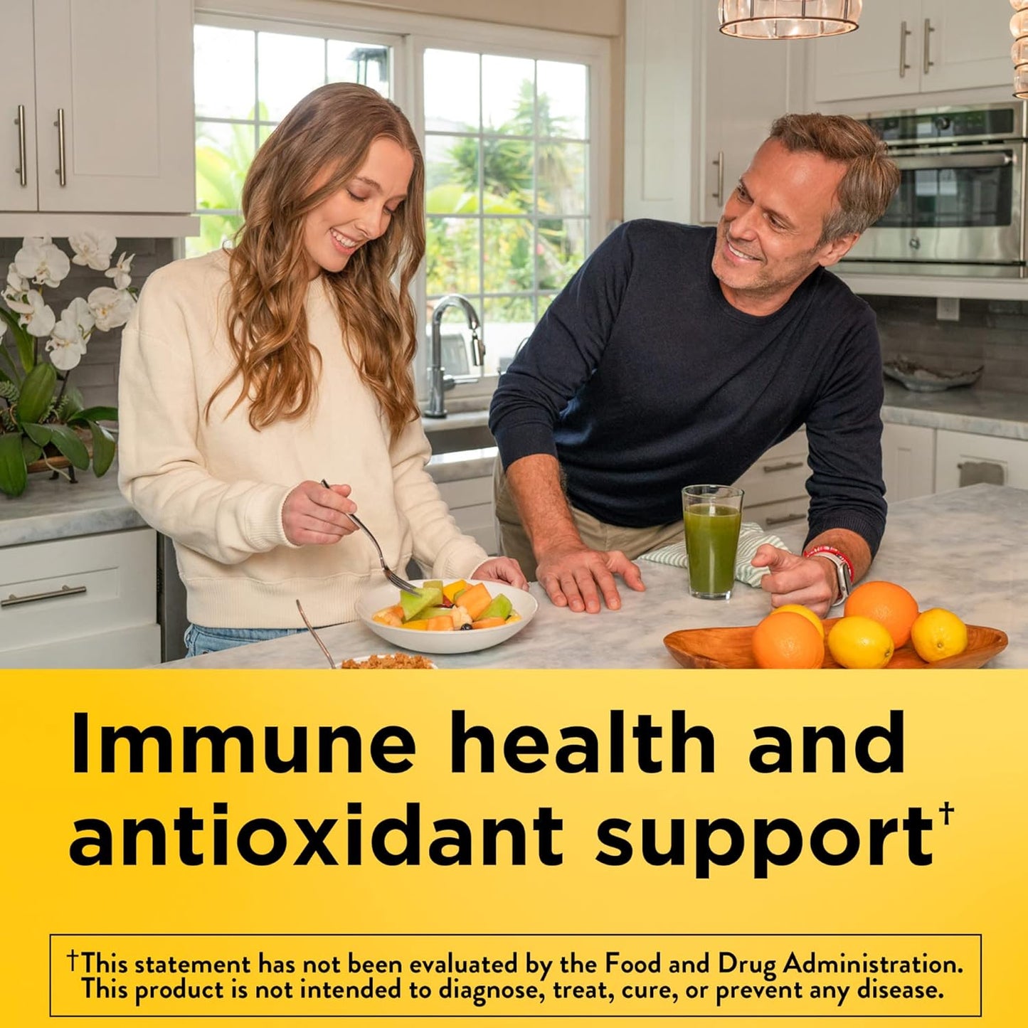 Maximum Strength Vitamin C Gummies 1000mg - Immune Support for Adults - 80 Gummies, 20 Day Supply