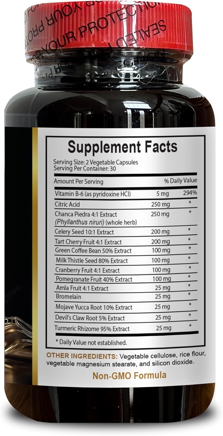 Maximum Strength Water Away Pills for Water Retention Relief - Natural Diuretics with Vitamins - Fast Acting Bloating Relief - Citric Acid and Celery Seed Formula - 1 Bottle