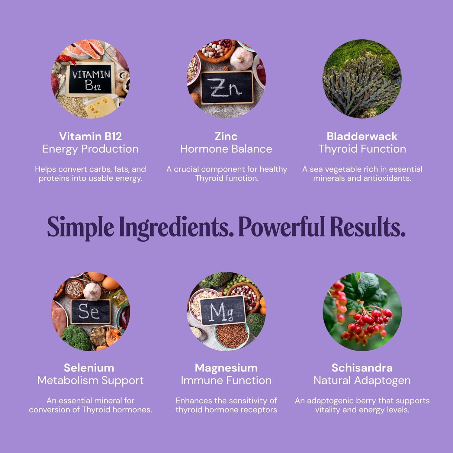 Mayfair Naturals Thyroid Support Supplement with Iodine for Energy and Thyroid Health - 120 Capsules for Men and Women