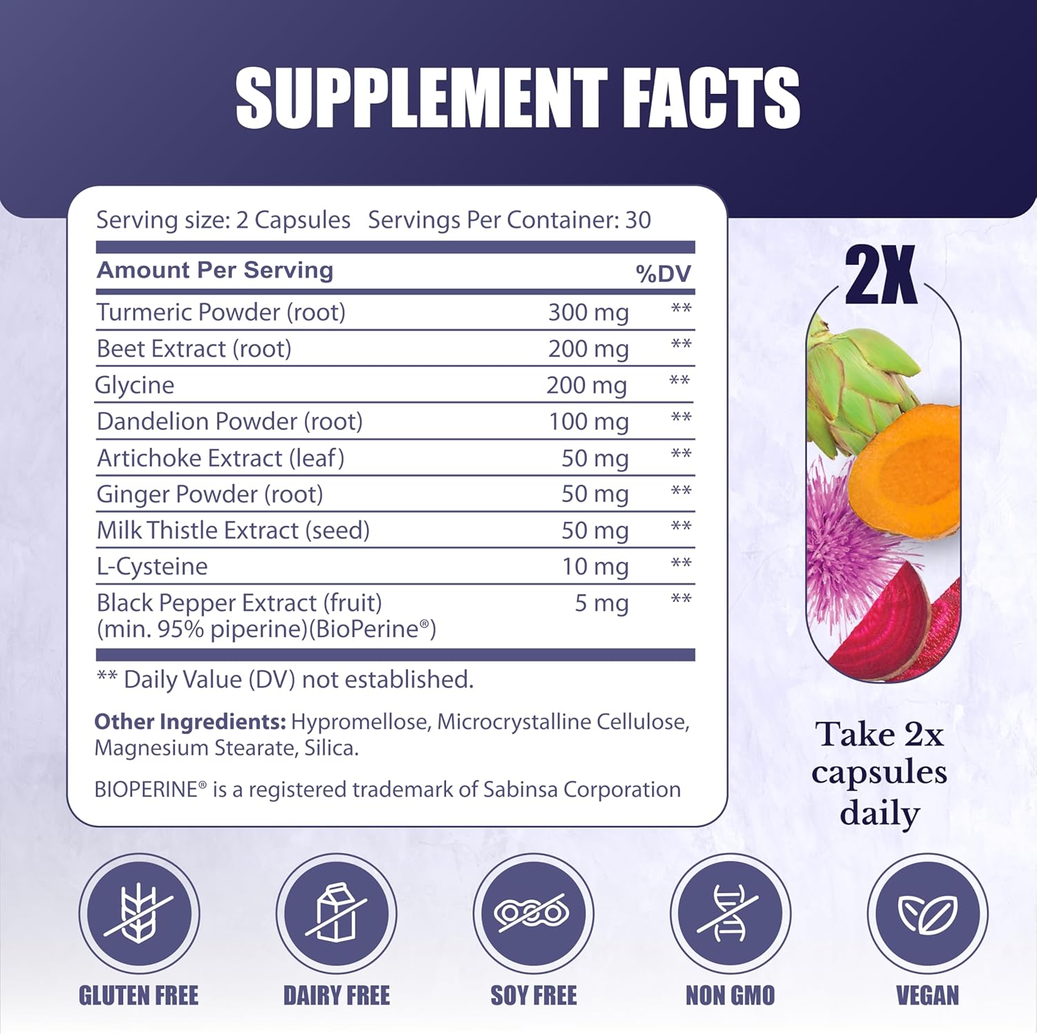 MD Liver Renew: Liver Cleanse & Repair Supplement with Artichoke, Milk Thistle, Dandelion, and Turmeric - 3 Bottles