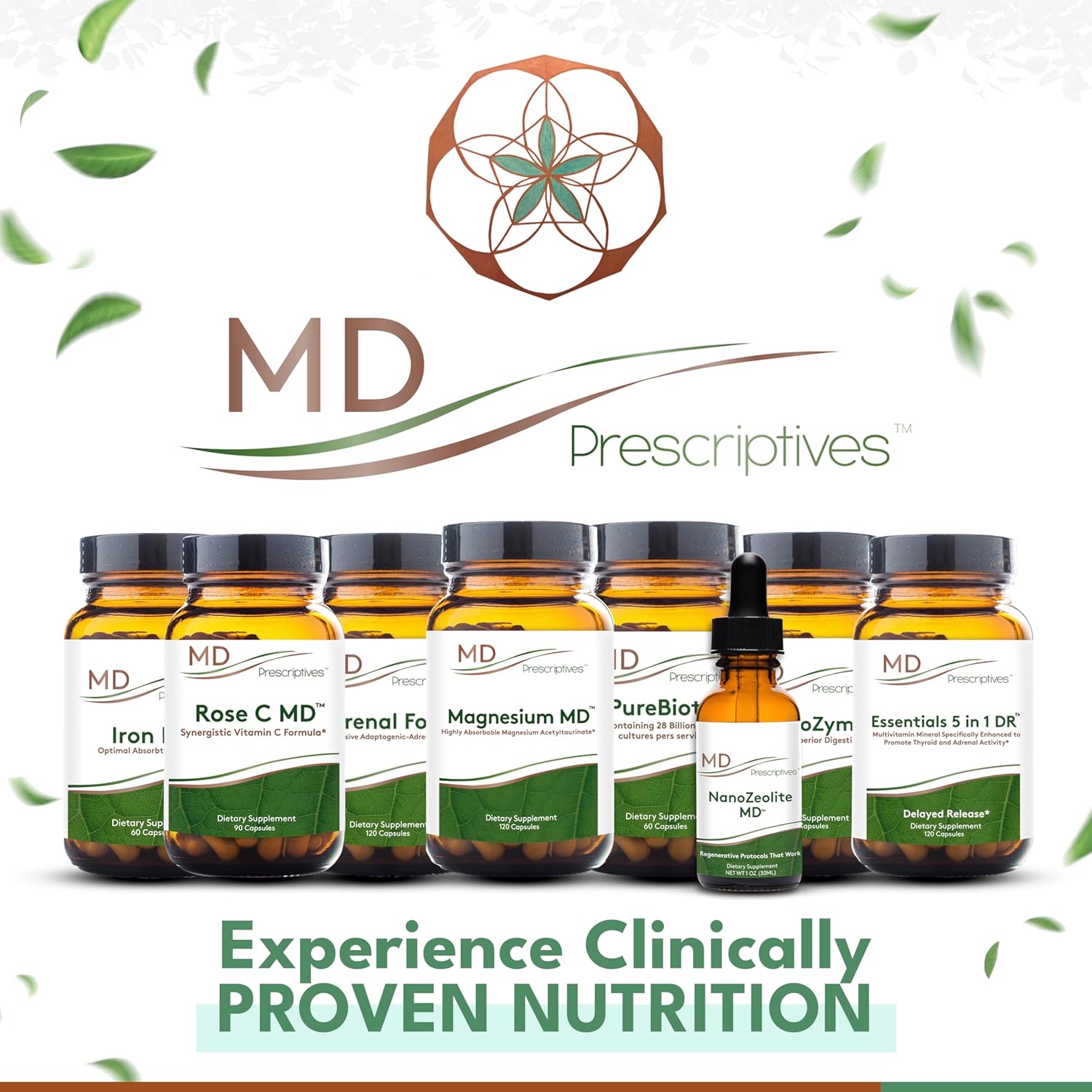 MD Prescriptives Coq-CF MD - High Absorption CoQ10 with Vitamin E - 100mg Coenzyme Q10 Supplement - 60 Softgels - One Daily Capsule
