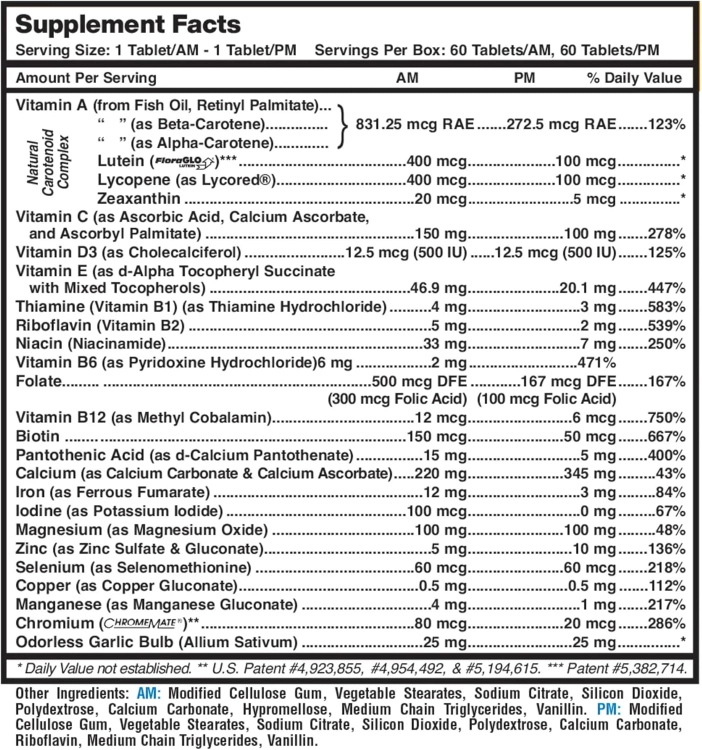 MDR Fitness Tabs Women's Patented Multivitamin for Energy & Fitness - ATP & NAD Support - AM/PM Formulas - 2 Month Supply