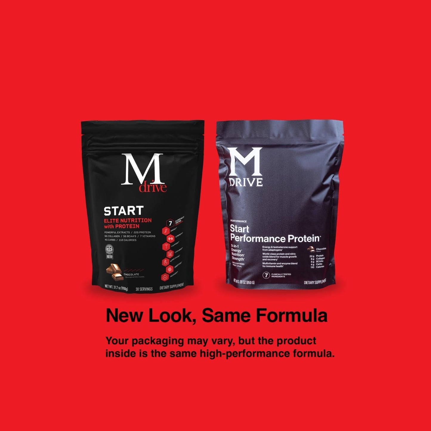 Mdrive Prime Start Supplement Boosts Energy, Strength, Lean Muscle, Digestion, Immune Health, Nitric Oxide, and Recovery