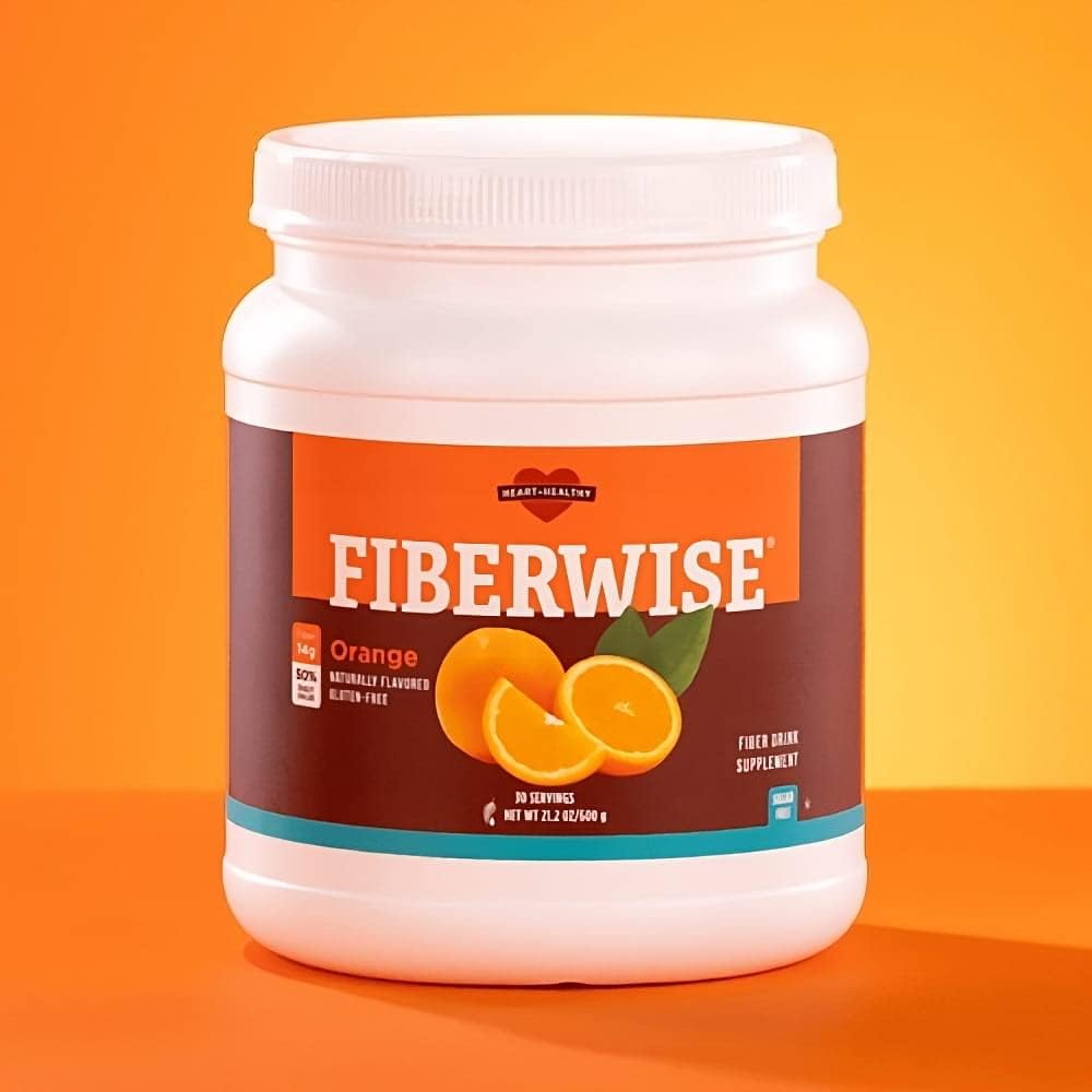 Meaneor Melaleuca FiberWise Heart Healthy Fiber Supplement - 30 Servings - Orange Flavor - 28.6 OZ (810g)