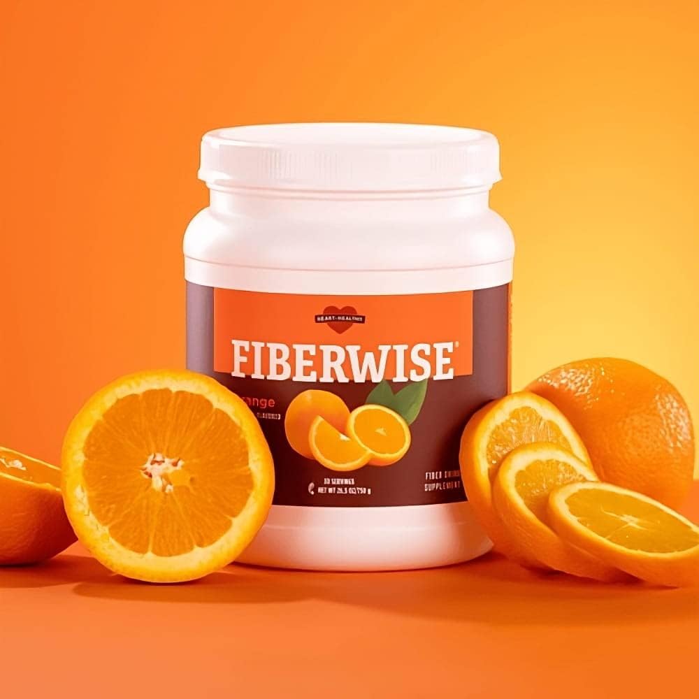 Meaneor Melaleuca FiberWise Heart Healthy Fiber Supplement - 30 Servings - Orange Flavor - 28.6 OZ (810g)