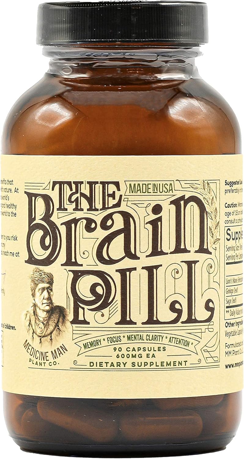 Medicine Man Plant Co. Warrior Bundle: Liver & Brain Pills - 30 Day Supply