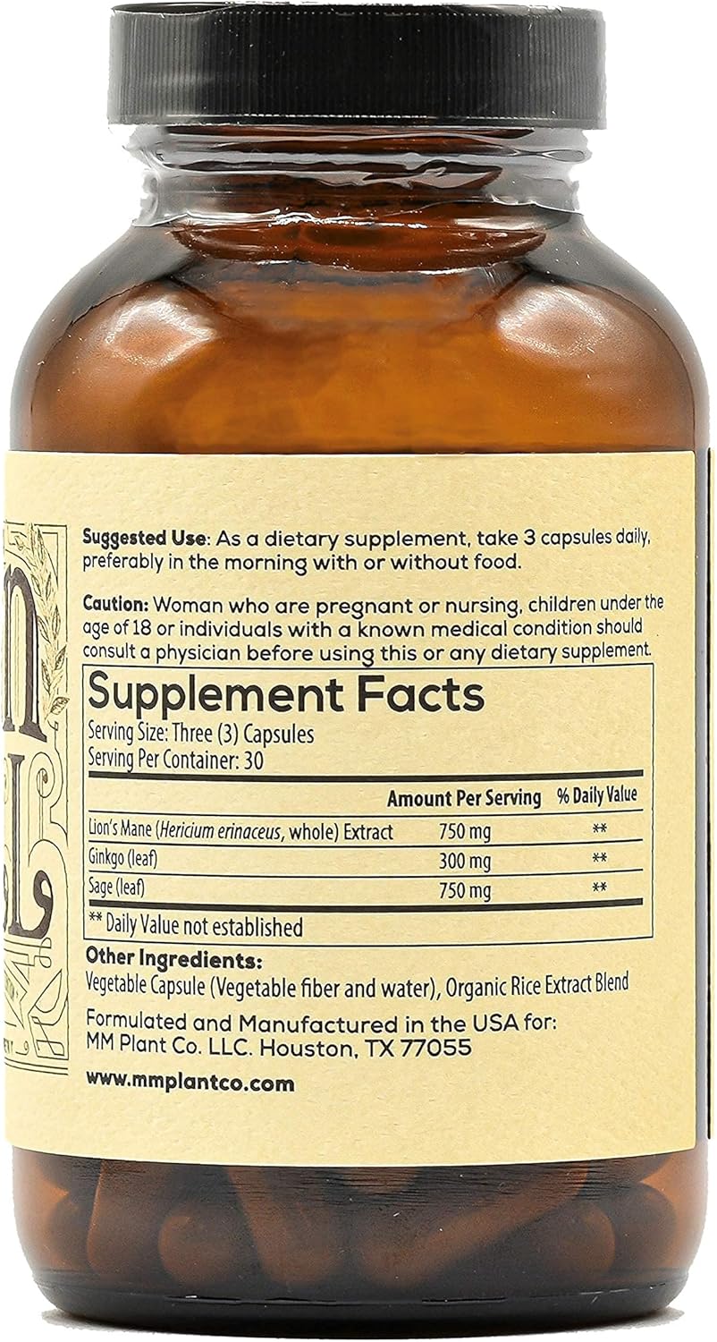 Medicine Man Plant Co. Warrior Bundle: Liver & Brain Pills - 30 Day Supply