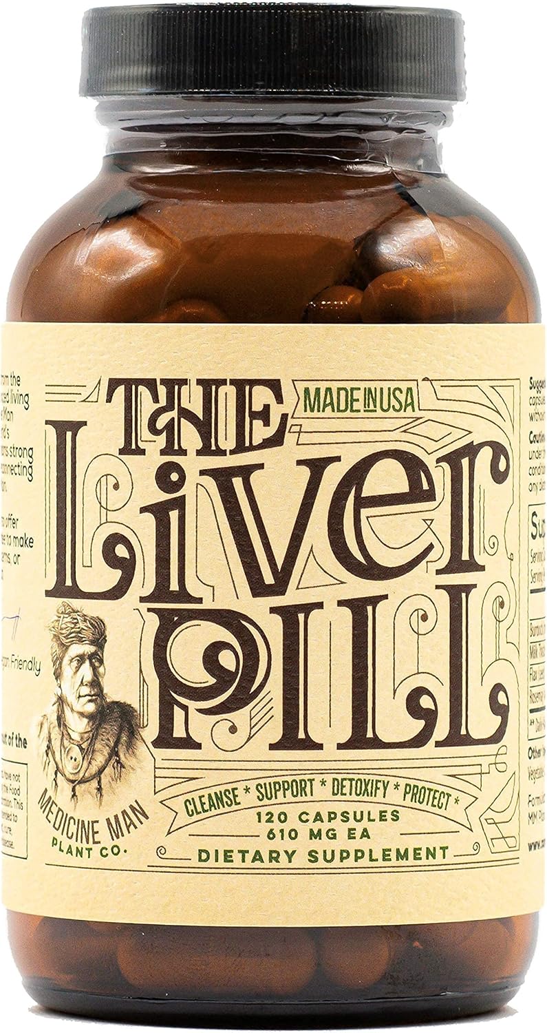 Medicine Man Plant Co. Warrior Bundle: Liver & Brain Pills - 30 Day Supply
