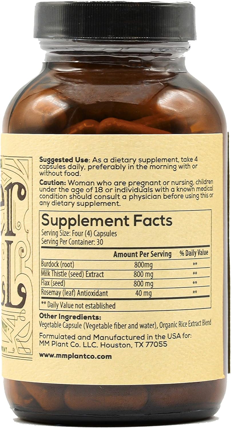 Medicine Man Plant Co. Warrior Bundle: Liver & Brain Pills - 30 Day Supply