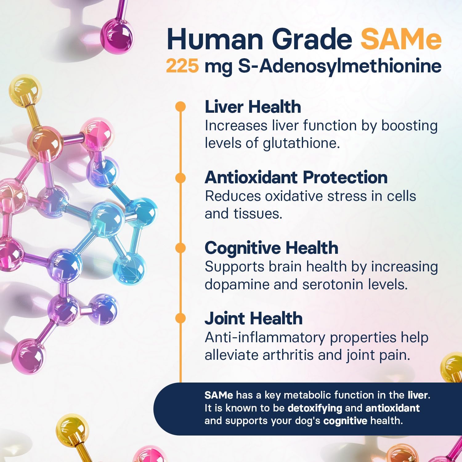 Medium Dog Liver Health Supplement with Silymarin, S-Adenosylmethionine, and Silybin - 30 Tablets