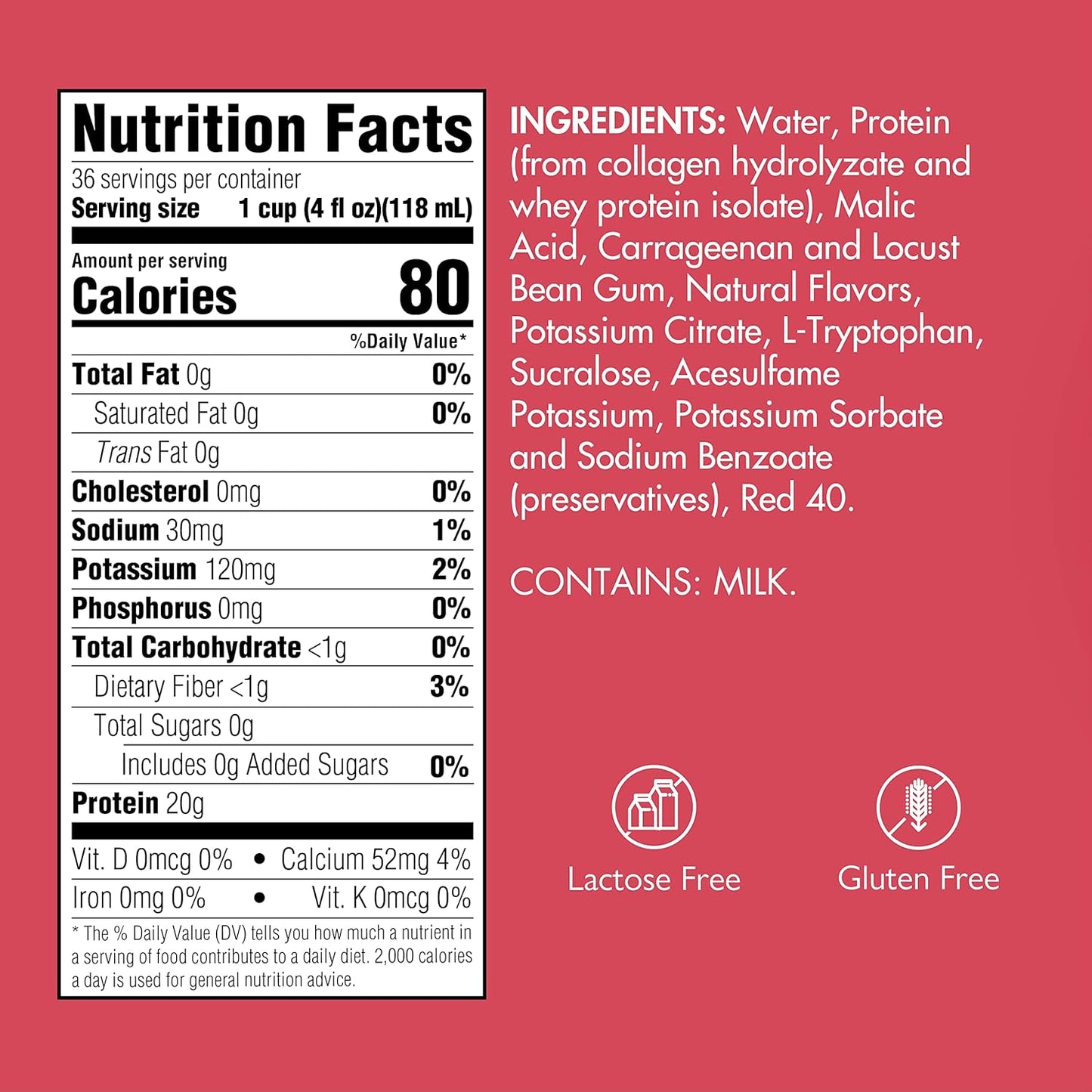Medtrition Gelatein Fruit Punch: High-Protein, Sugar-Free Snack for Liquid Diets, Swallowing Issues, Bariatric, Dialysis & Oncology - 12 Pack