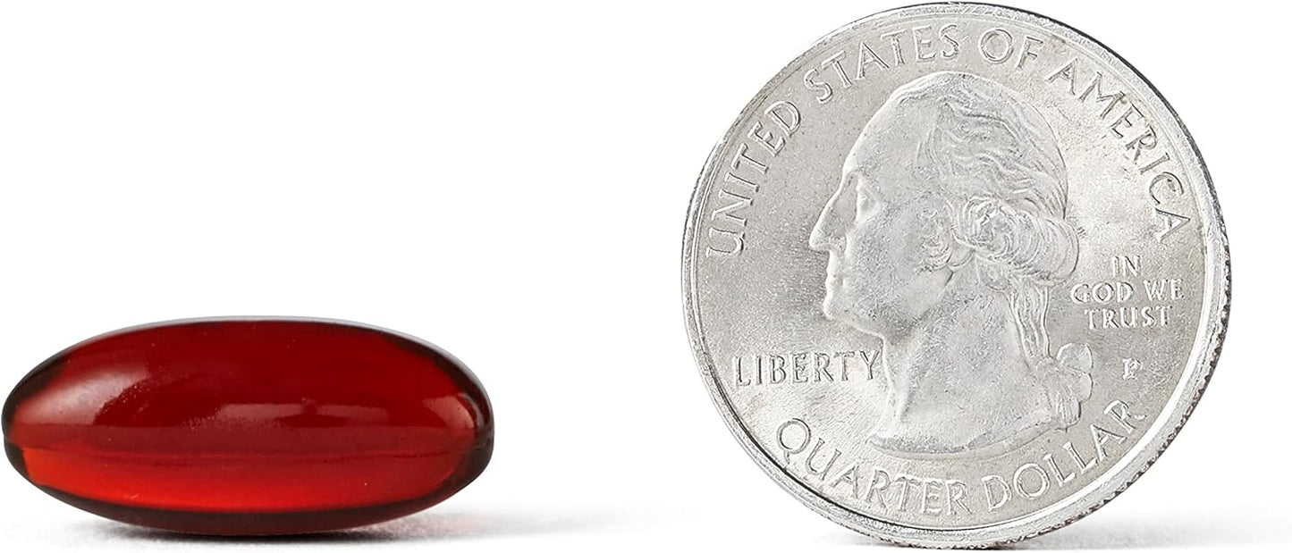 MegaRed Advanced 4in1 500mg Omega-3 Fish & Krill Oil Supplement - 25 Softgels