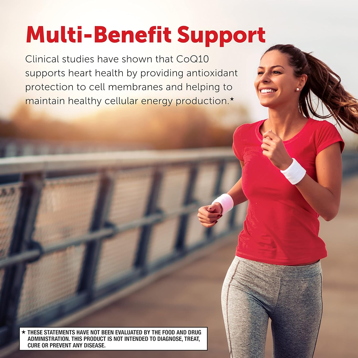 MegaRed CoQ10 200mg Capsules - 90 Count Box, Heart Health Support, Cellular Energy, Antioxidant, Sugar-Free