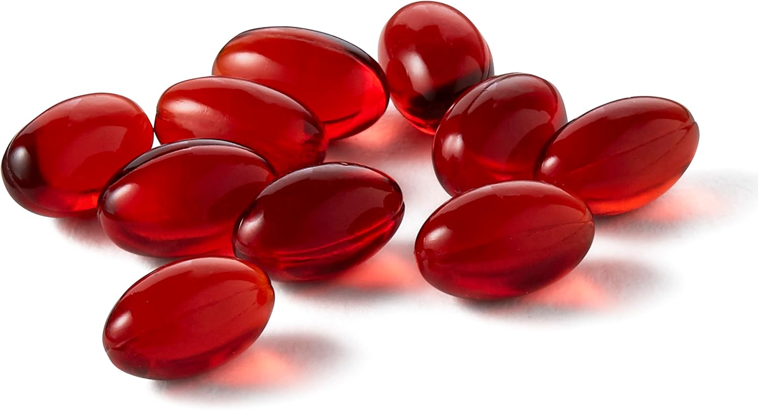 MegaRed Krill Oil Softgels 350mg, 60 Count - High EPA & DHA Omega-3 Fatty Acids, Astaxanthin Antioxidant, No Fishy Aftertaste