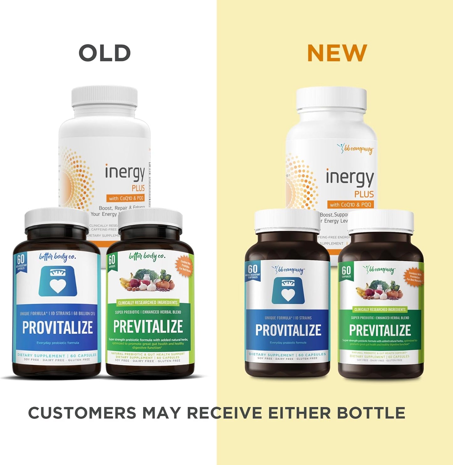 Menokit Bundle: Menopause Vitamins for Joint Aches, Energy, Clarity, and Gut Health | Provitalize, Previtalize, inergyPLUS | Value Pack