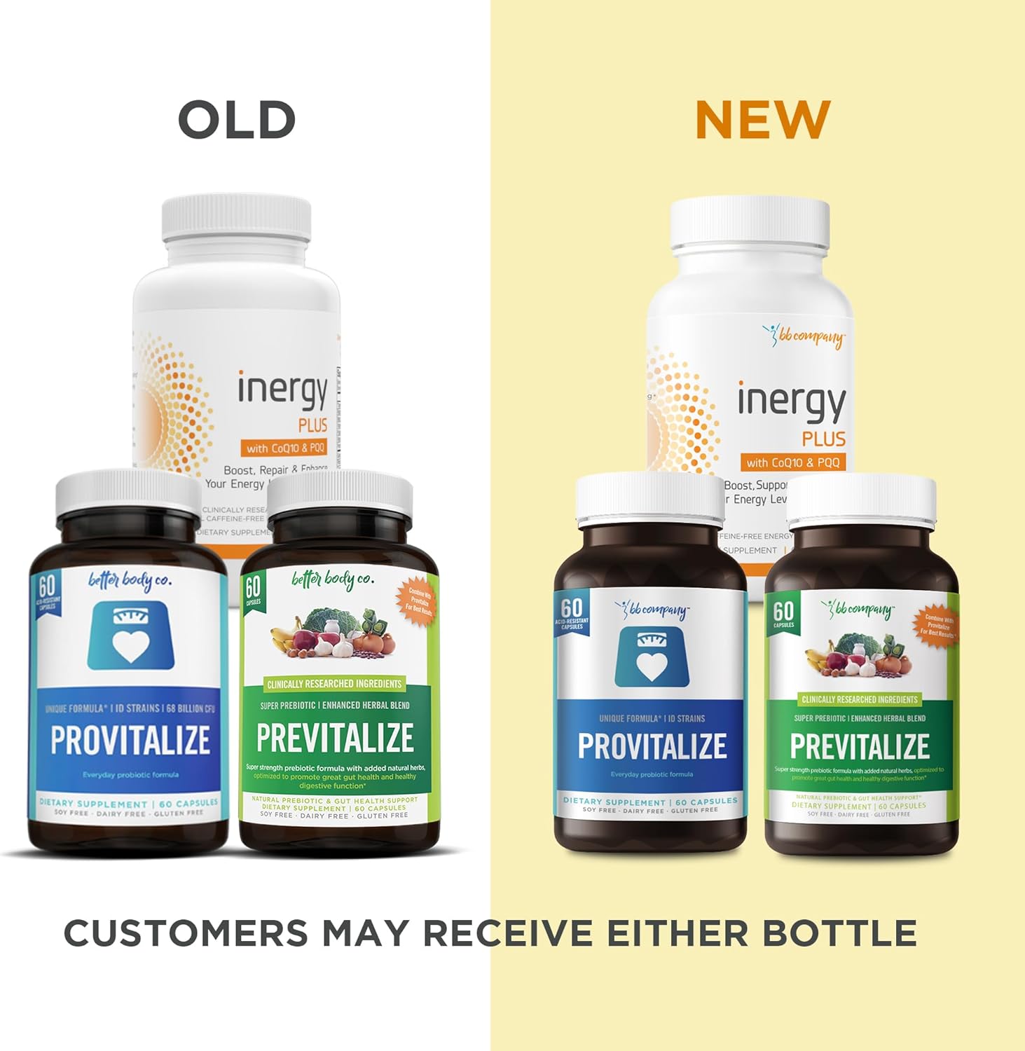 Menokit Bundle: Menopause Vitamins for Joint Aches, Energy, Clarity, and Gut Health | Provitalize, Previtalize, inergyPLUS | Value Pack