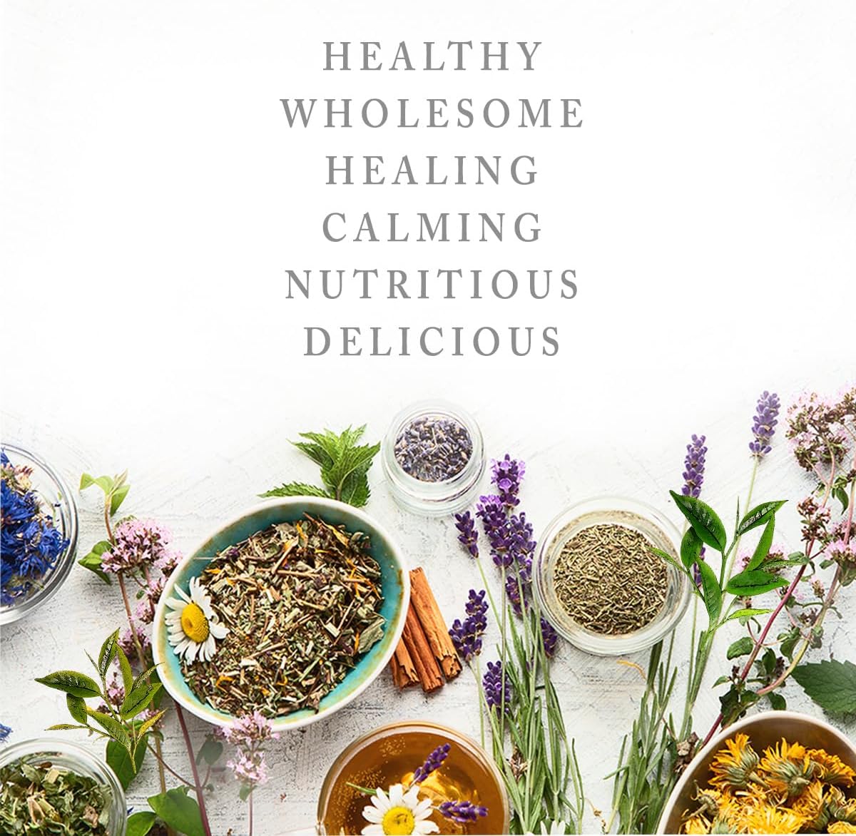 Menopause Comfort Tea: Herbal Menopause Supplements for Women to Ease Hot Flashes and Boost Immune Health - 40 Sachets