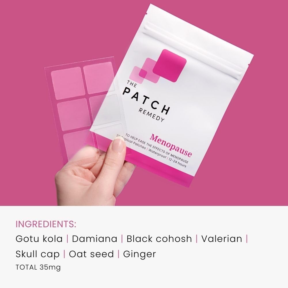 Menopause Patch Bundle for Hot Flashes & Metabolism Support with Gotu Kola & Black Cohosh