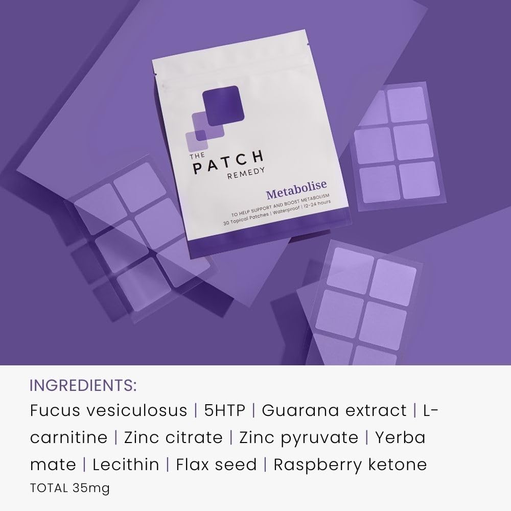 Menopause Patch Bundle for Hot Flashes & Metabolism Support with Gotu Kola & Black Cohosh