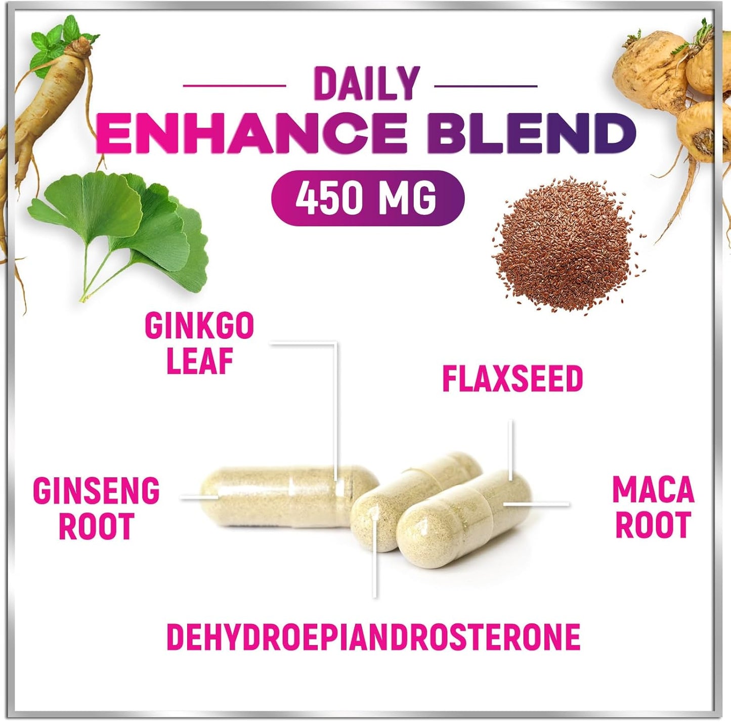 Menopause Probiotic Supplements for Women - 8 Billion CFU, Hot Flash & Night Sweats Relief - Vaginal, Digestive & Immune Support - 60 Capsules