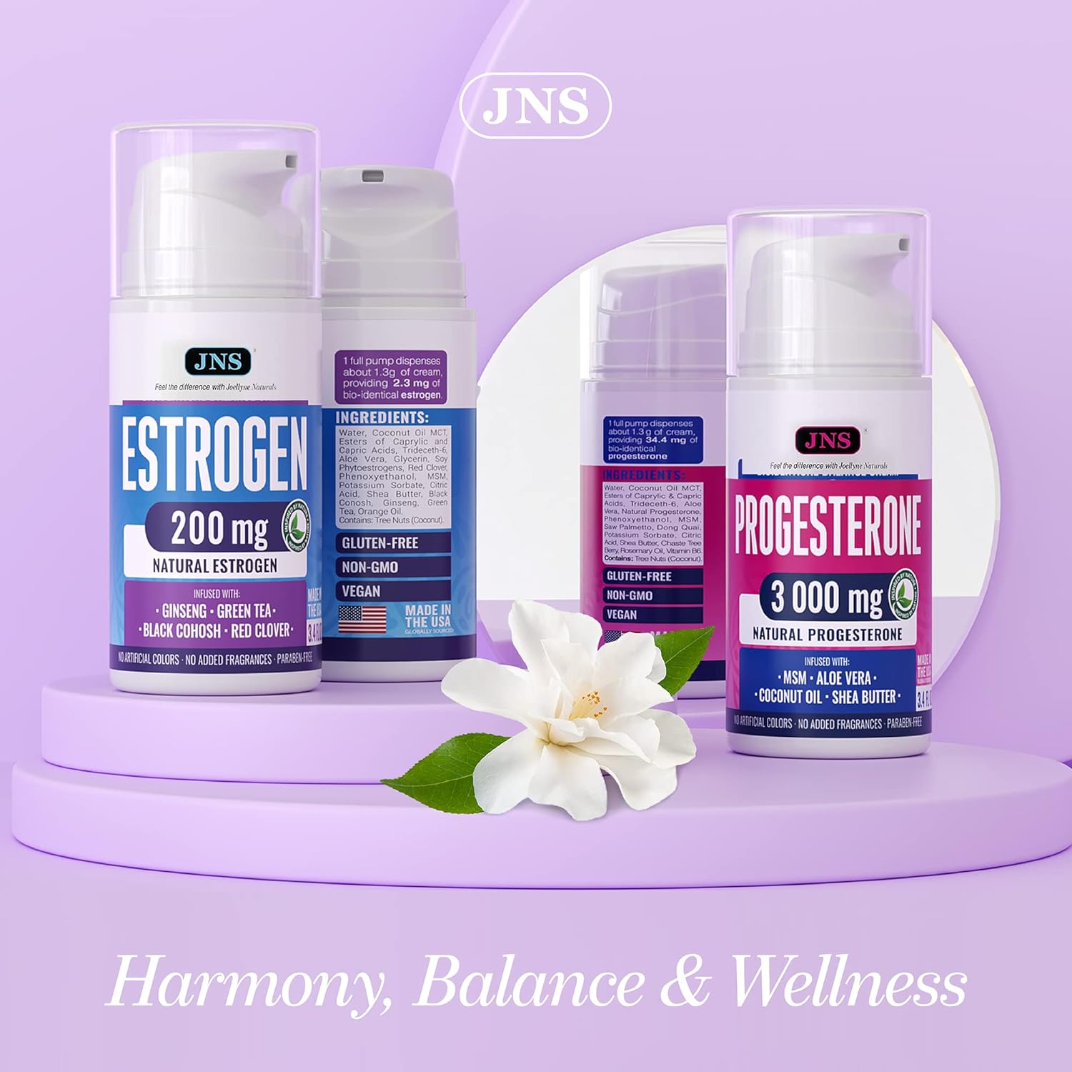 Menopause Relief Estrogen Cream - Natural Hormone Balance Formula