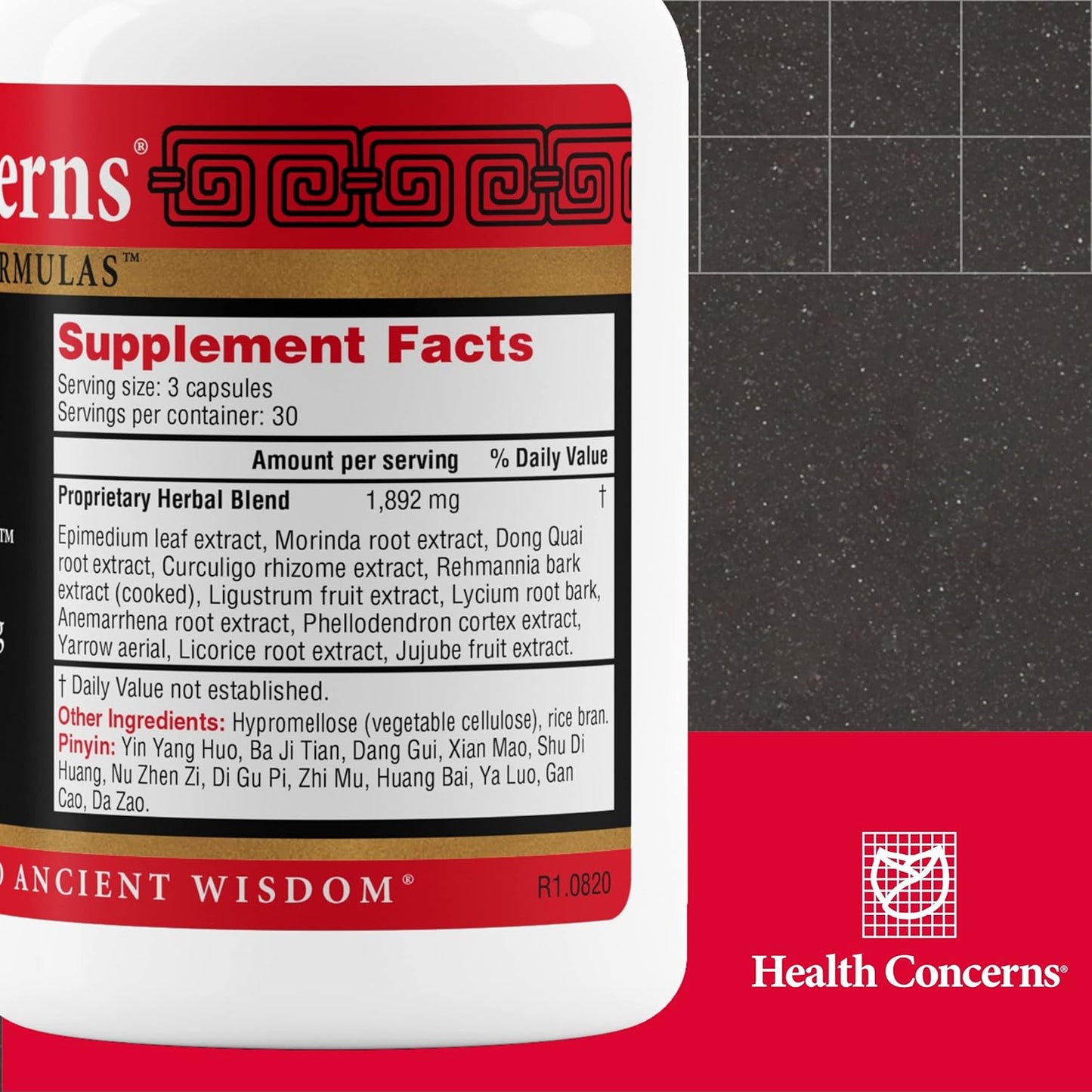 Menopause Relief Supplement for Heart & Kidney Health - 90 Capsules