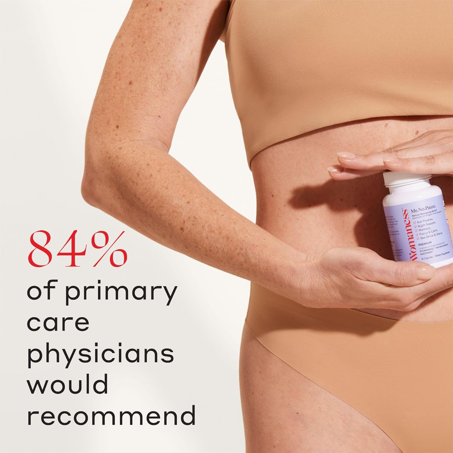 Menopause Relief Supplements for Women - Natural Support for Hot Flashes, Night Sweats, Vaginal Dryness, Brain Fog & Mood - Hormone & Estrogen-Free - 30 Capsules