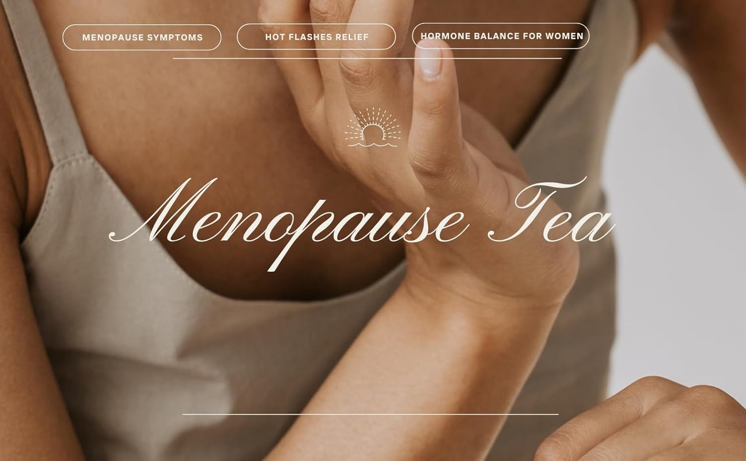 Menopause Relief Tea - Cooling Supplements and Herbal Remedies for Women - 20 Premium Sachets