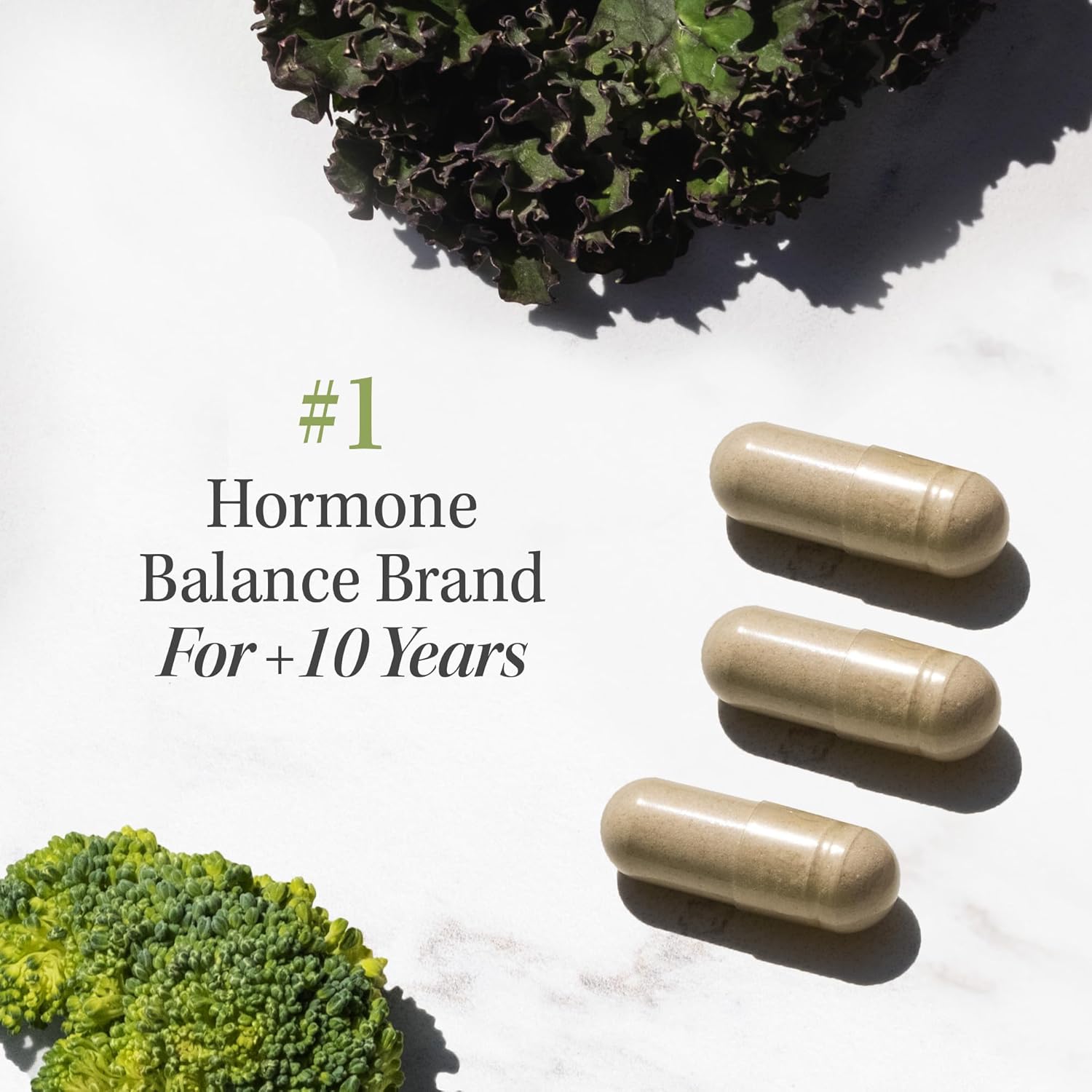 Menopause Support Gummies for Hormone Balance & Symptom Relief | Phytoestrogen Soy Extract, Vitamin D3, PABA, Biotin | Vegetarian & Gluten-Free | 60ct.