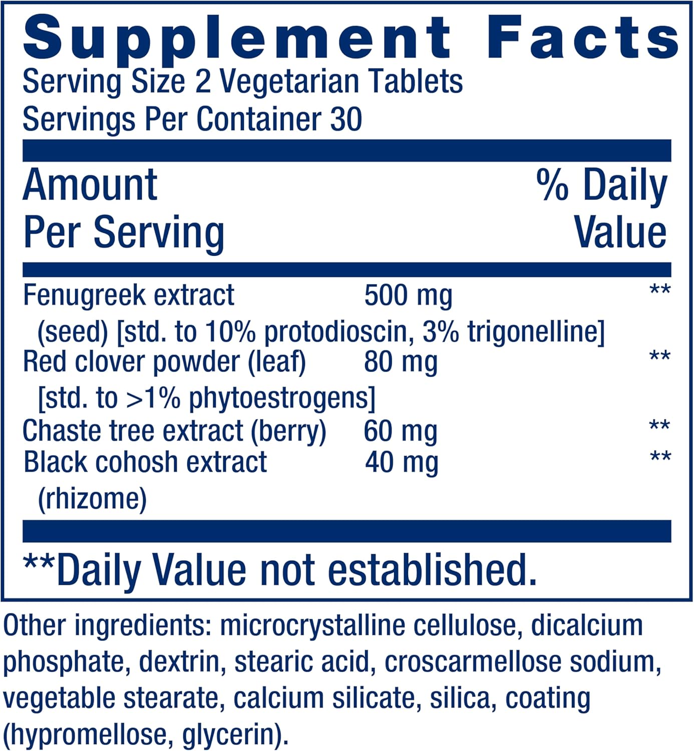Menopause Support Supplement for Hormone Balance - Life Extension Estrogen Balance Elite, 60 Tablets, Gluten-Free, Non-GMO, Vegetarian