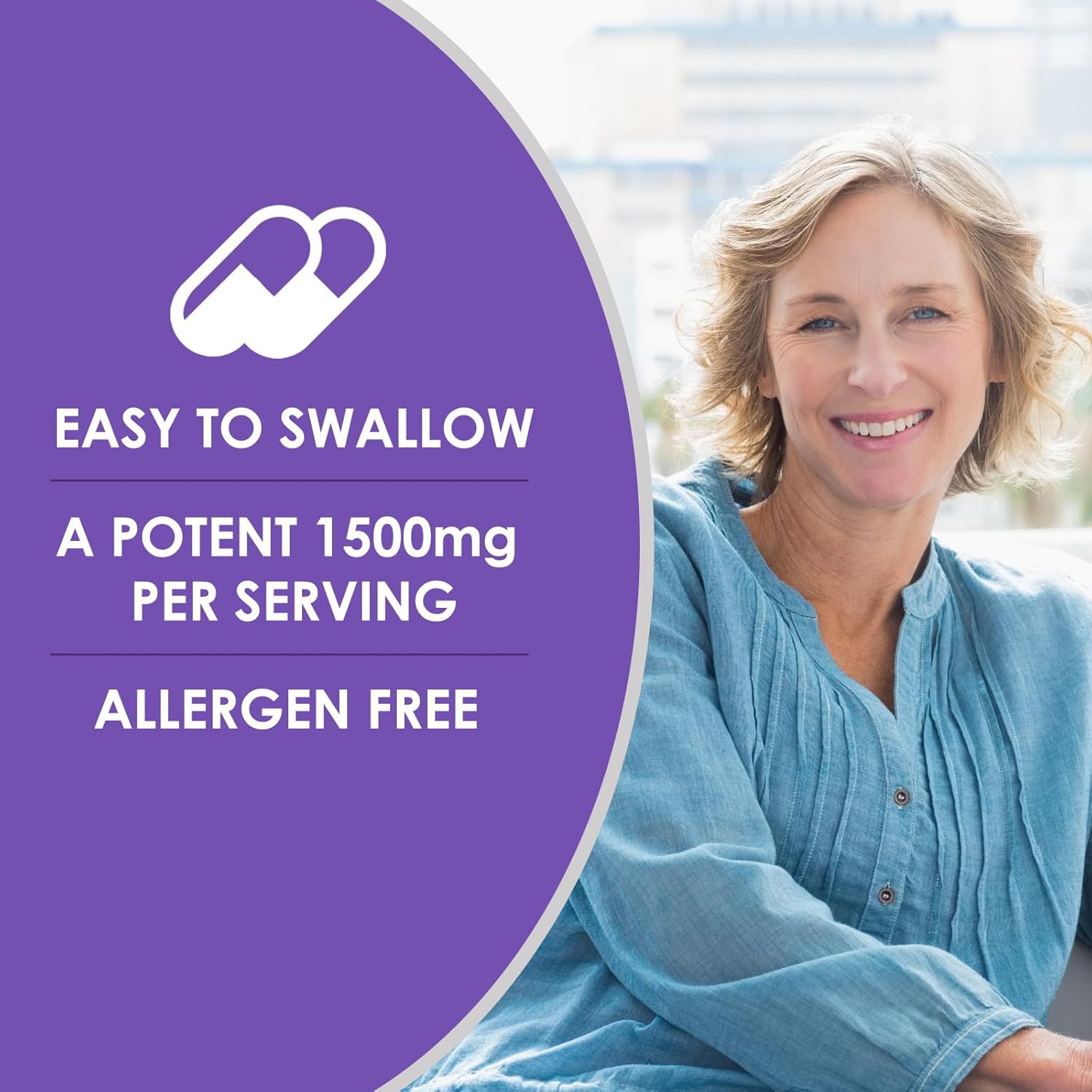 Menopause Support Supplement for Women - Hormone Balance with Black Cohosh, Shatavari, Chaste Tree Berry, Dong Quai - 60 Capsules