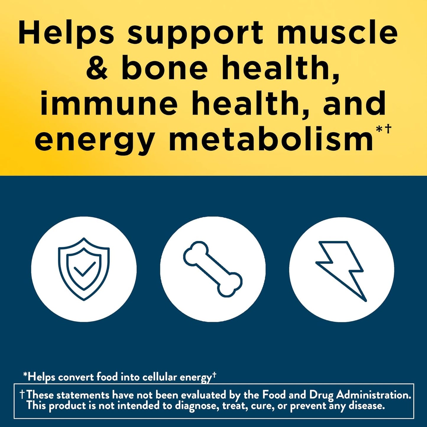 Men's 50+ Multivitamin Tablets for Daily Nutritional Support - 90 Day Supply