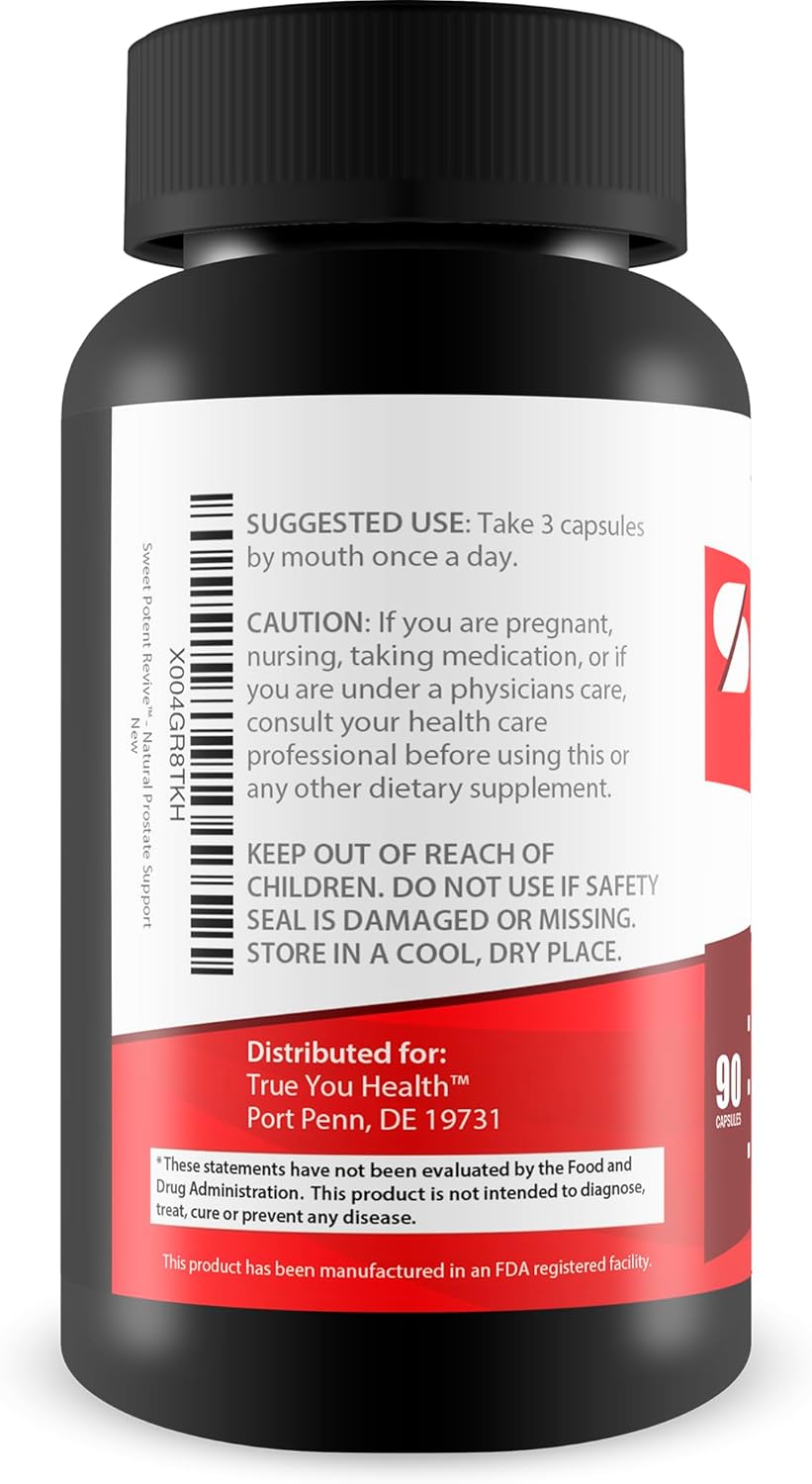 Men's Advanced Prostate Support Supplement - Potent Prostate Health Formula - Natural Prostate Pills for Men - Promotes Men's Prostate Health