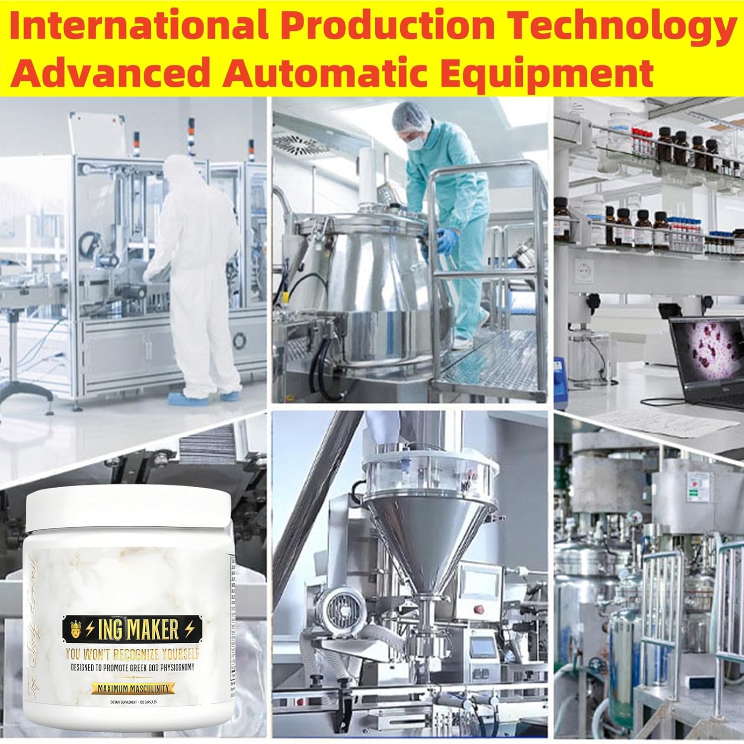 Men's Comprehensive Formula 3-Pack - Unlock Your True Potential and Conquer Challenges with Confidence (360 Capsules)