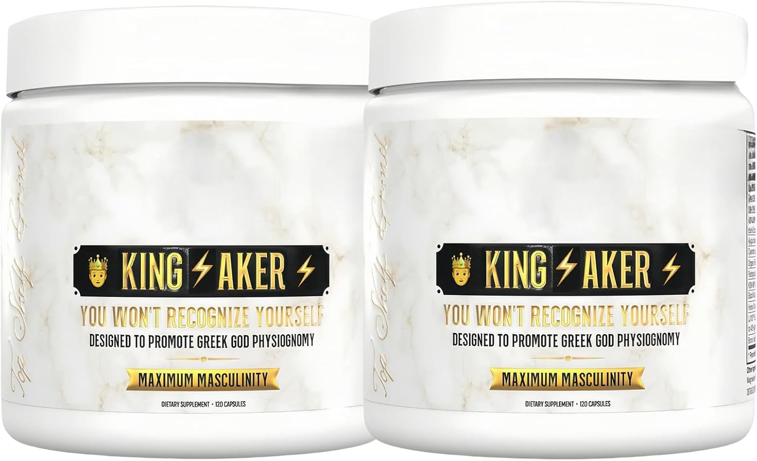 Men's Comprehensive Formula Maker - Unlock Your True Potential and Conquer Challenges with Confidence - 2 Pack (240 Capsules)