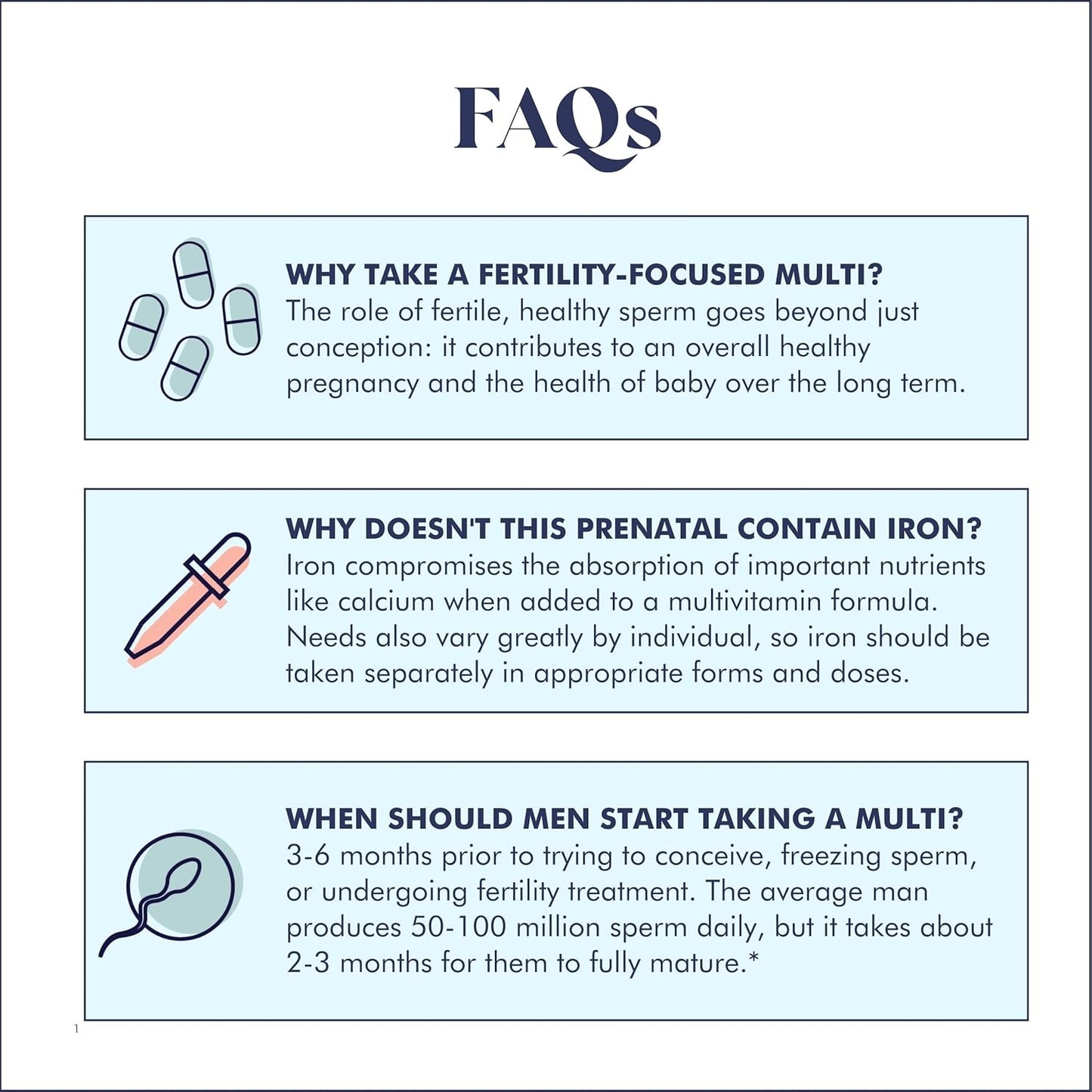 Men's Daily Multivitamin for Optimal Sperm Quality, Hormone Health, and Fertility - 30 Servings, 3rd Party Tested