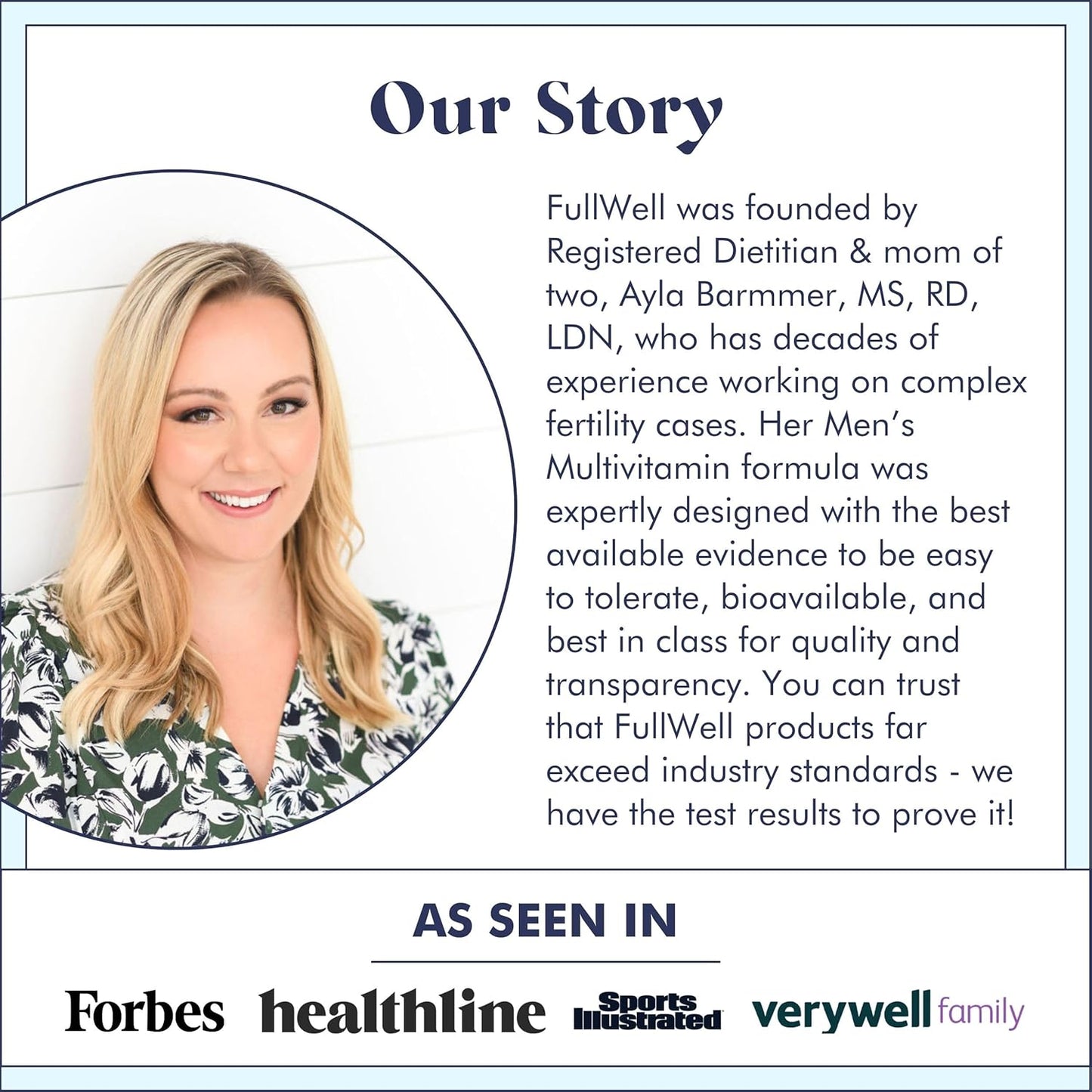 Men's Daily Multivitamin for Optimal Sperm Quality, Hormone Health, and Fertility - 30 Servings, 3rd Party Tested