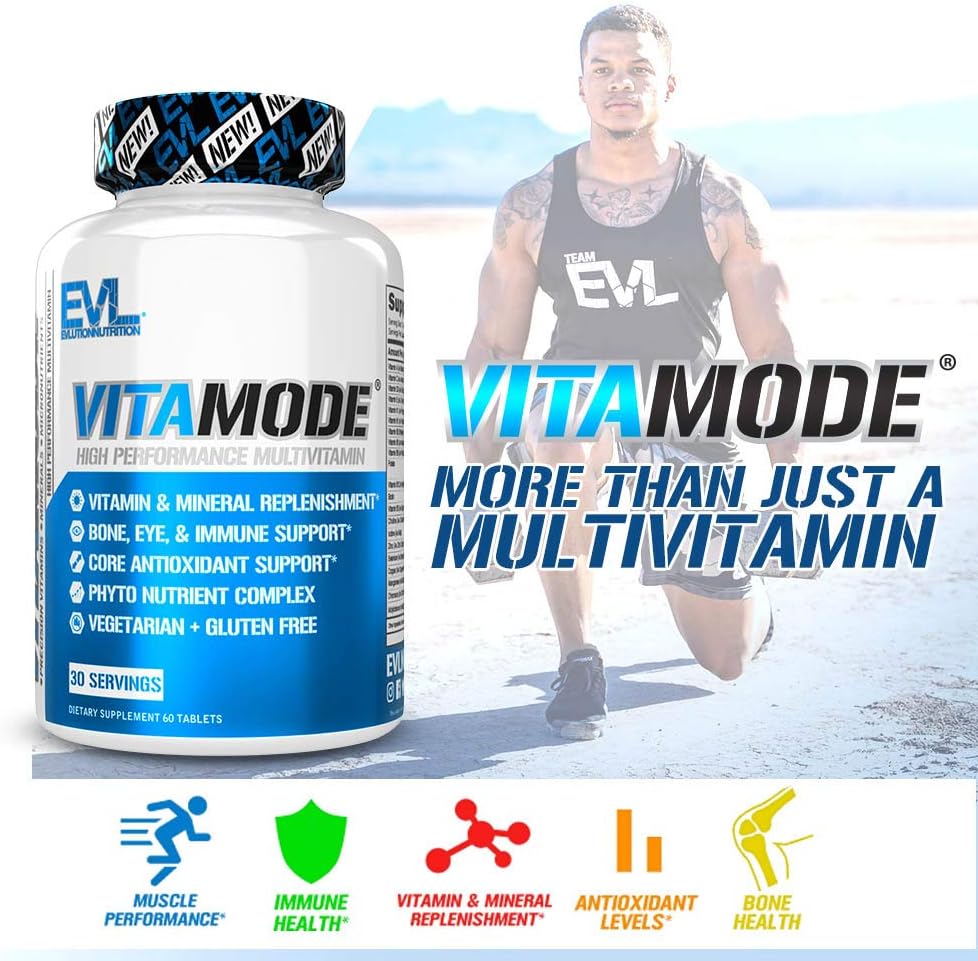 Men's Daily Multivitamin with Essential Minerals and Phytonutrient Complex for Energy and Immune Support