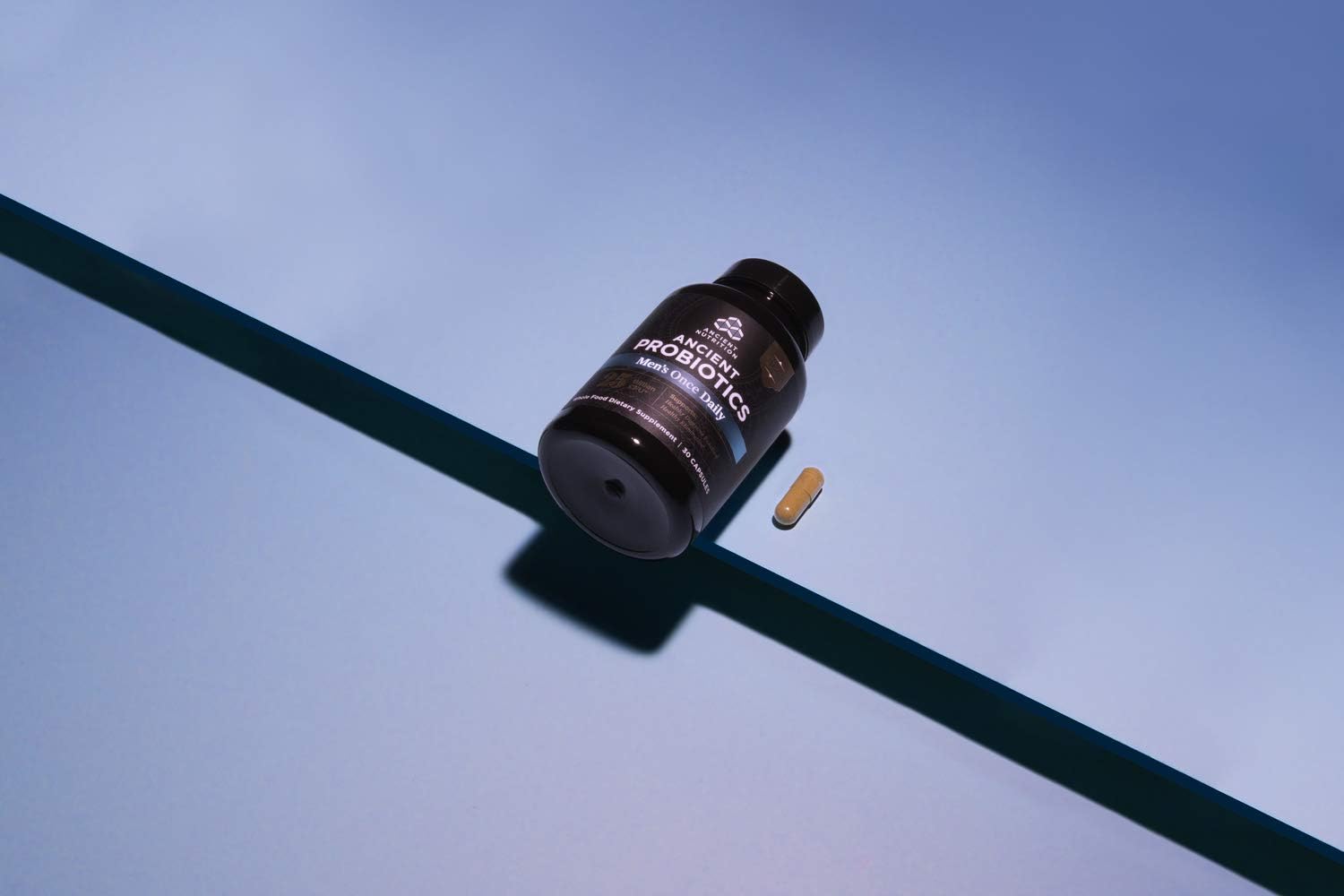 Men's Daily Probiotics for Digestive & Immune Support - 30ct, 25 Billion CFUs, Relief from Bloating, Gas, & Constipation, Gluten Free