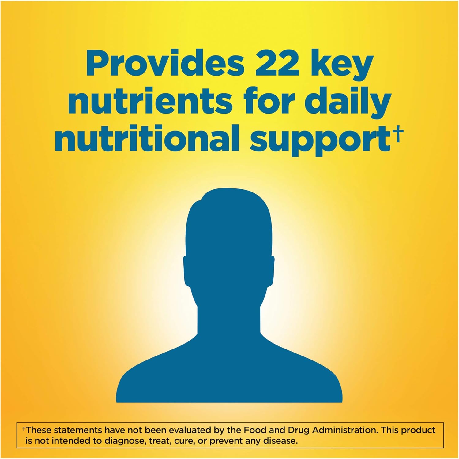 Men's Multivitamin 50+ Tablets with Vitamin D, 90 Count - Daily Nutritional Support for Men over 50