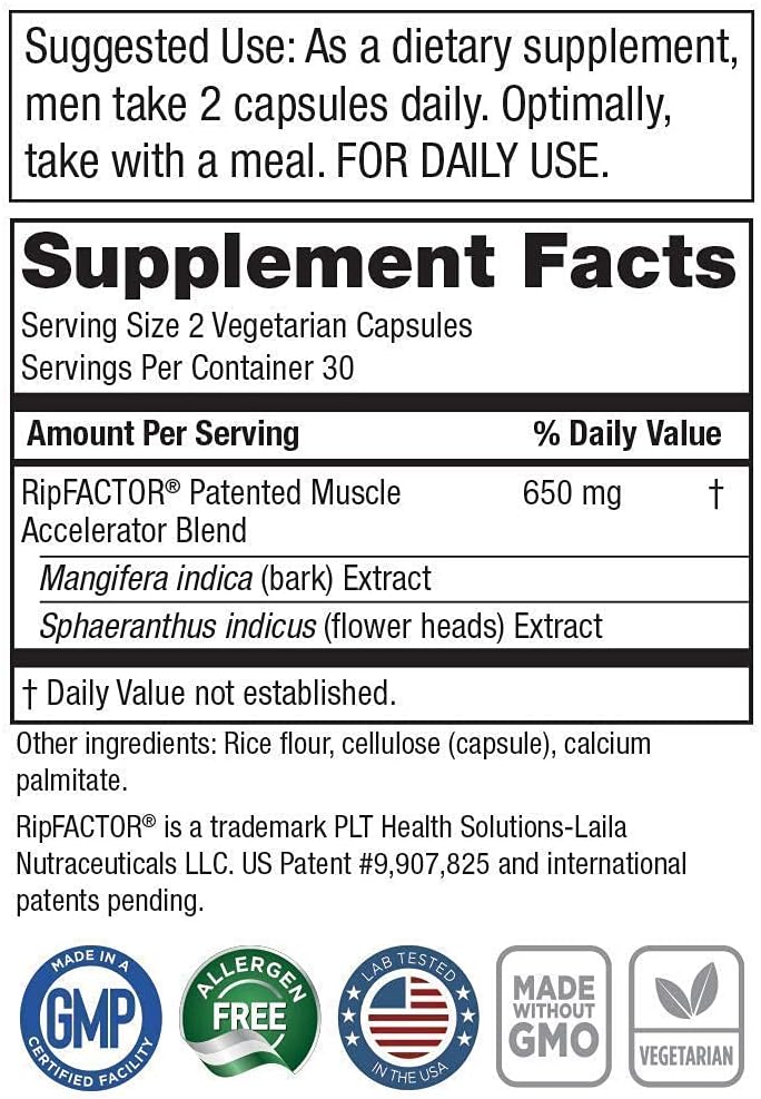 Men's Muscle Accelerator Bundle with Clinically Tested Blend + Advanced Multivitamin for Strength and Testosterone Support