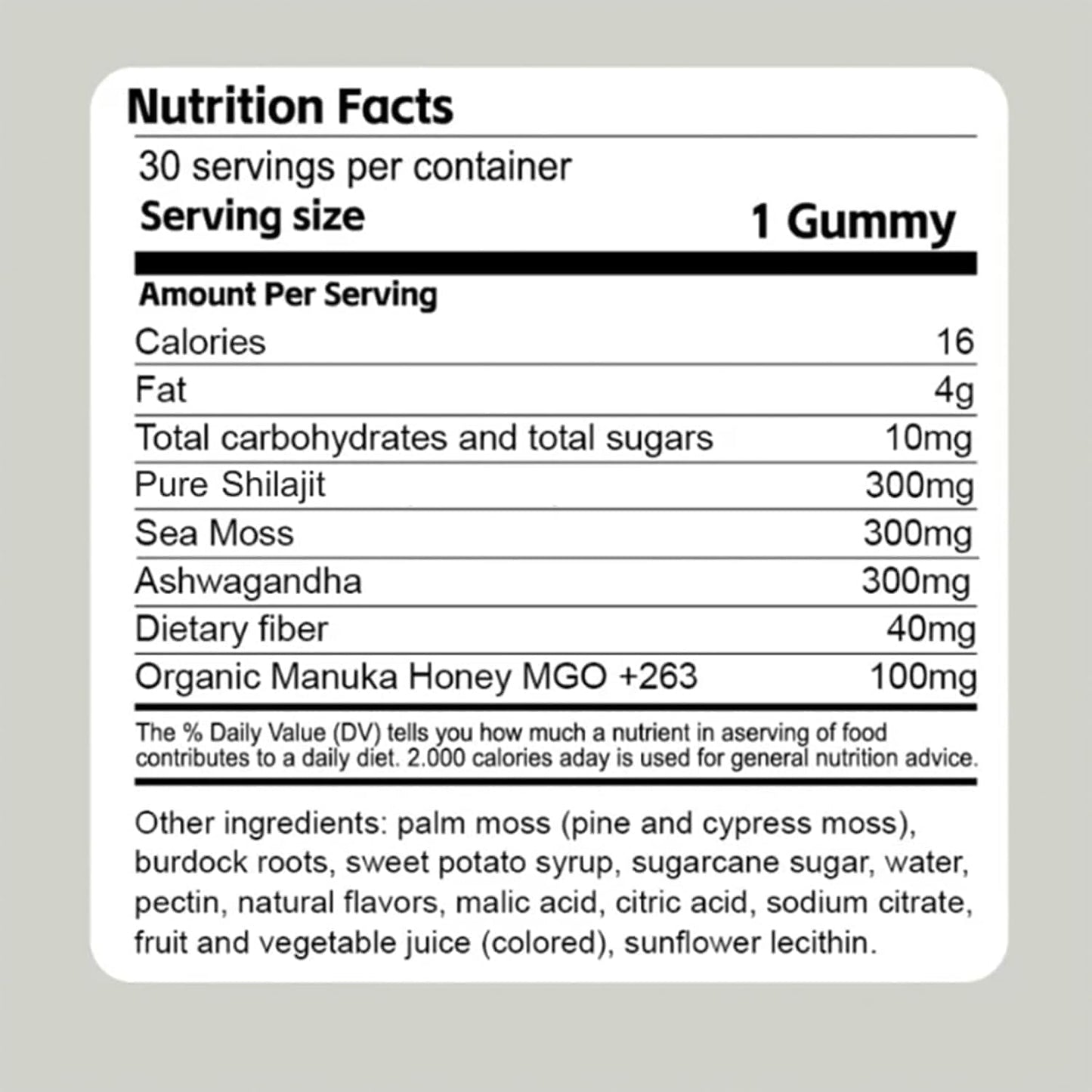 Men's Natural Energy Support with JTEVEweu Cured 3 in 1 Gummies