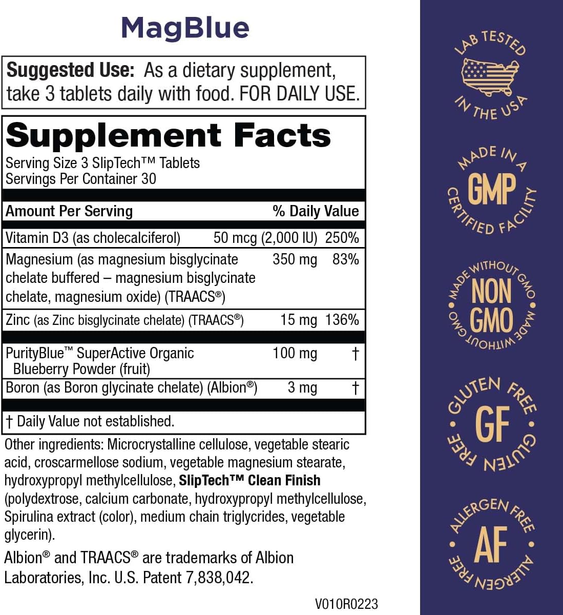 Men's Perfect Multi + MagBlue Bundle - Magnesium Bisglycinate Chelate Buffered + Vitamin D3 for Healthy Vitality, Energy + More