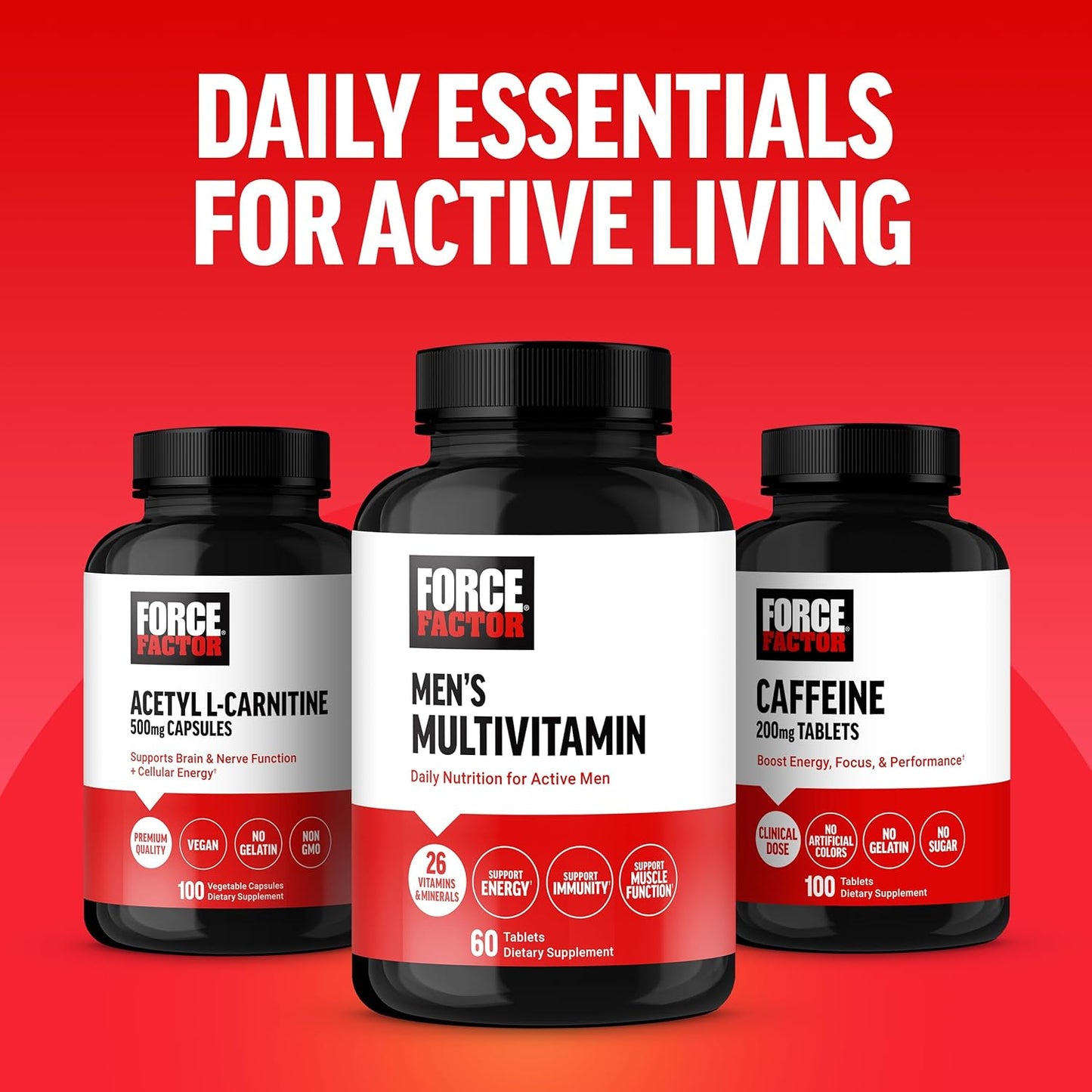 Men's Probiotic Supplement with 50 Billion CFUs and 10 Strains for Gut Health - Non-GMO, Vegan, 30 Capsules